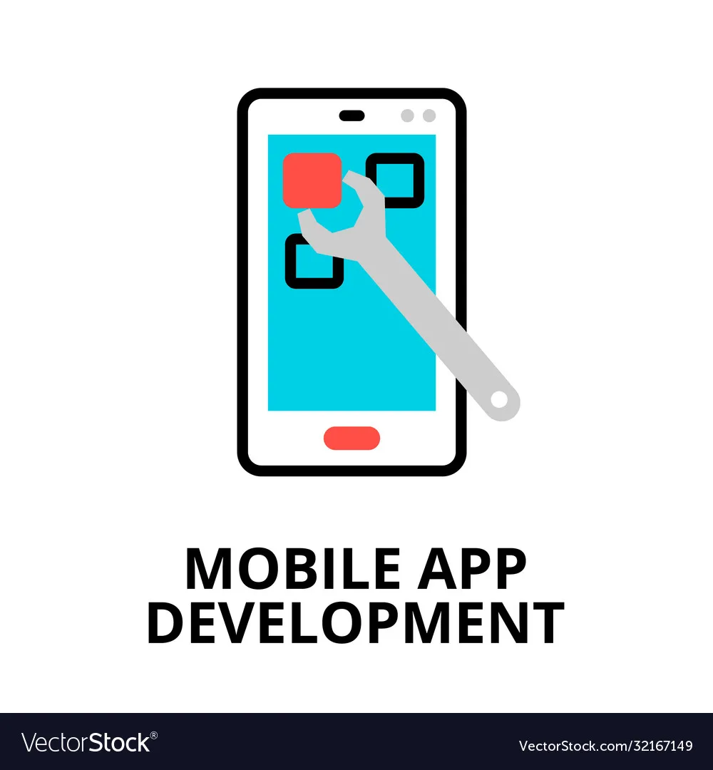 Mobile App Development Logo by SynGrow Consulting
