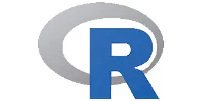 R programming language logo by SynGrow Consulting